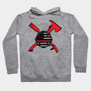 fire department shield Hoodie